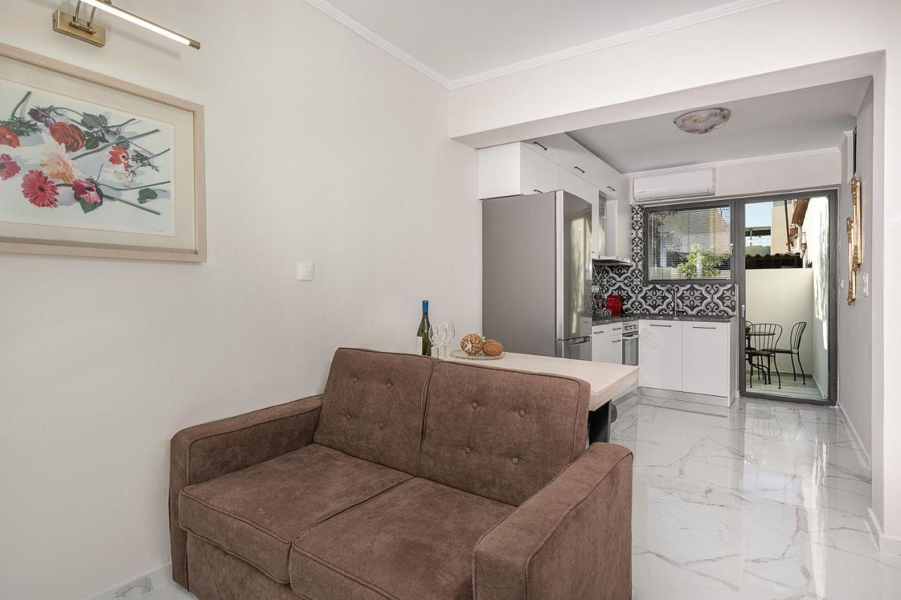 Elvira City Apartment Hriszí Aktí Haniá Kültér fotó